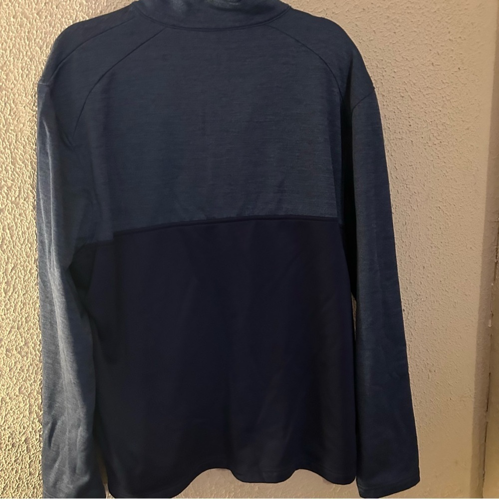 Callaway Mens 1/4 Zip Thermal Performance Pullover Peacoat Heather Size Xl - Picture 7 of 10